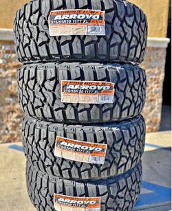 ‼️🔥 275/55/20 Vendo set de Tires nuevas con 50.00 millas de garantía