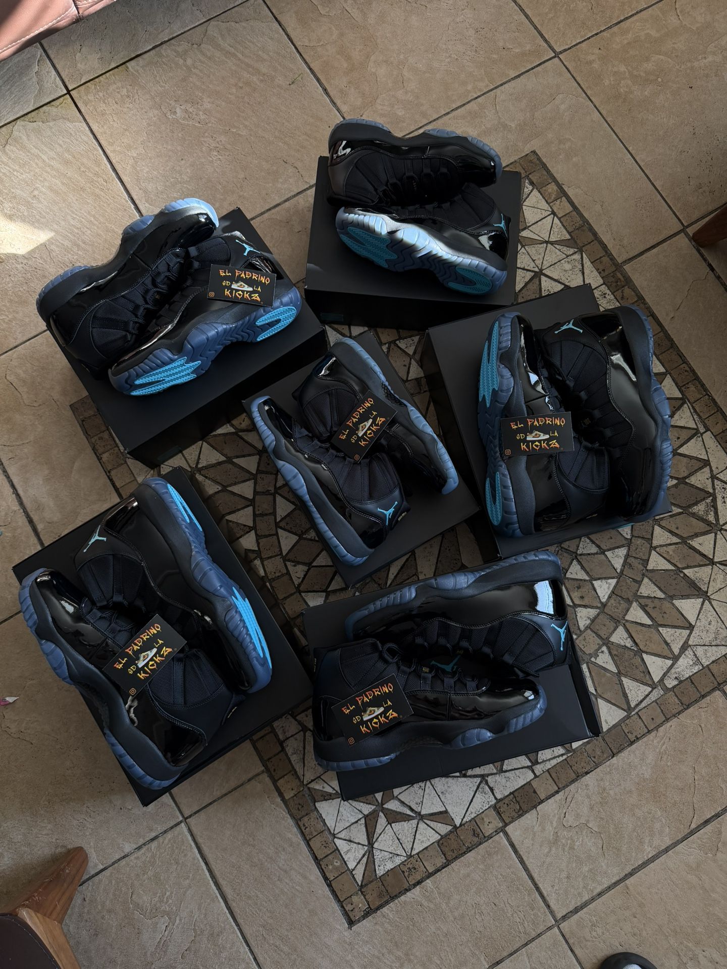 Jordan 11 Gamma Blue Brand New OG ALL Sizes 8.5M 9.5M 10.5M 11.5M 12M 6Y & 7Y