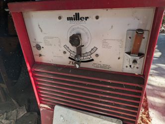 Vintage Miller 400 amp generator welder