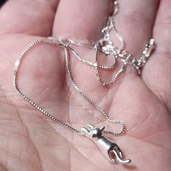 Cat necklace