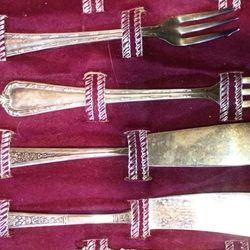 Old Silverware Set 