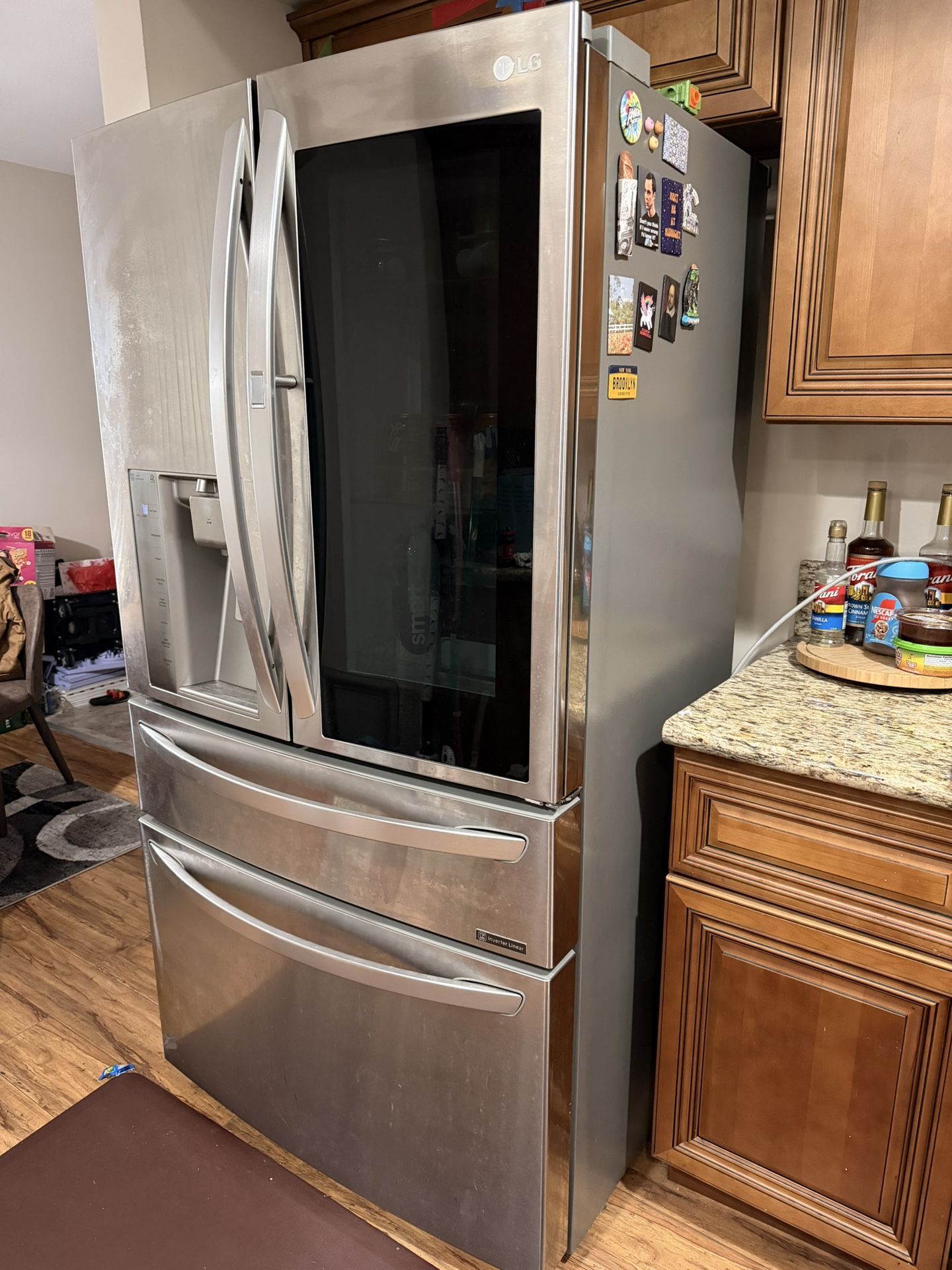 LG Stainless Steel Refrigerator Non Cooling