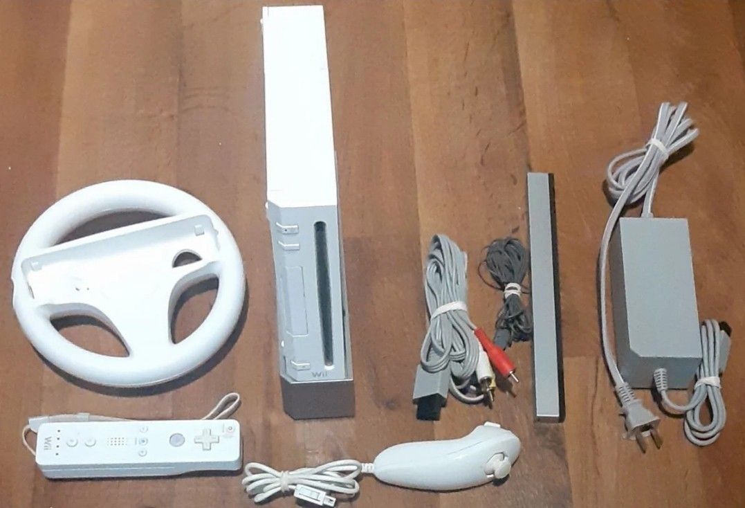 Nintendo Wii System And Games