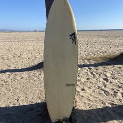 Firewire Rob Machado Moonbeam LFT Surfboard 5,10 with Futures fins and leash. Has had a couple of minor repairs.