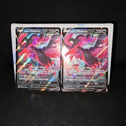 Galarian Moltres V singles (pokemon tcg)
