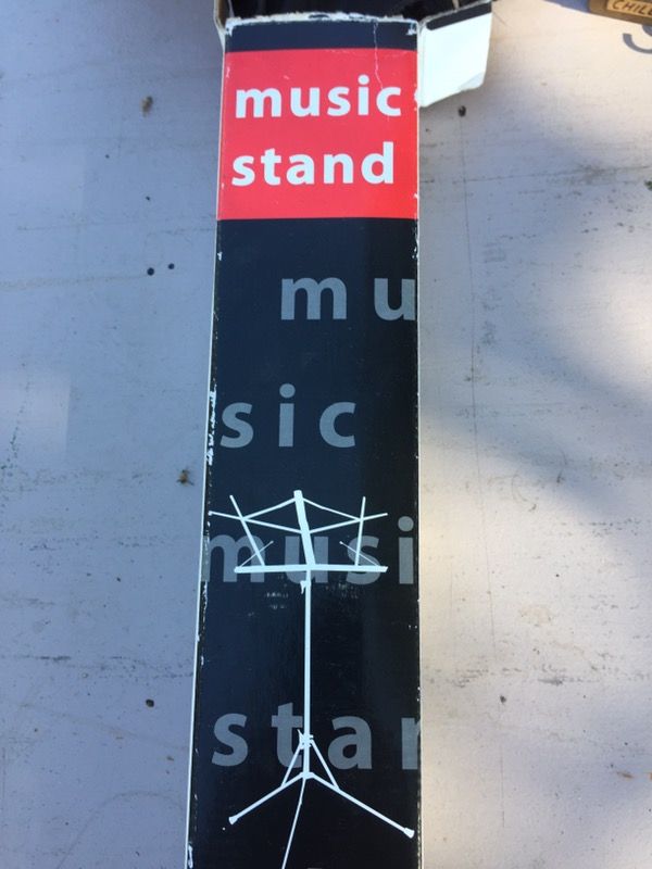 Music stand- brand new in box