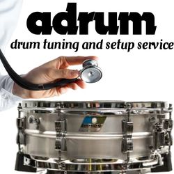 Drum tuning and setup services