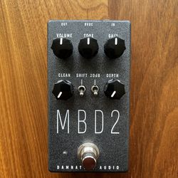 Damnation Audio MBD-2 Bass Distortion Pedal