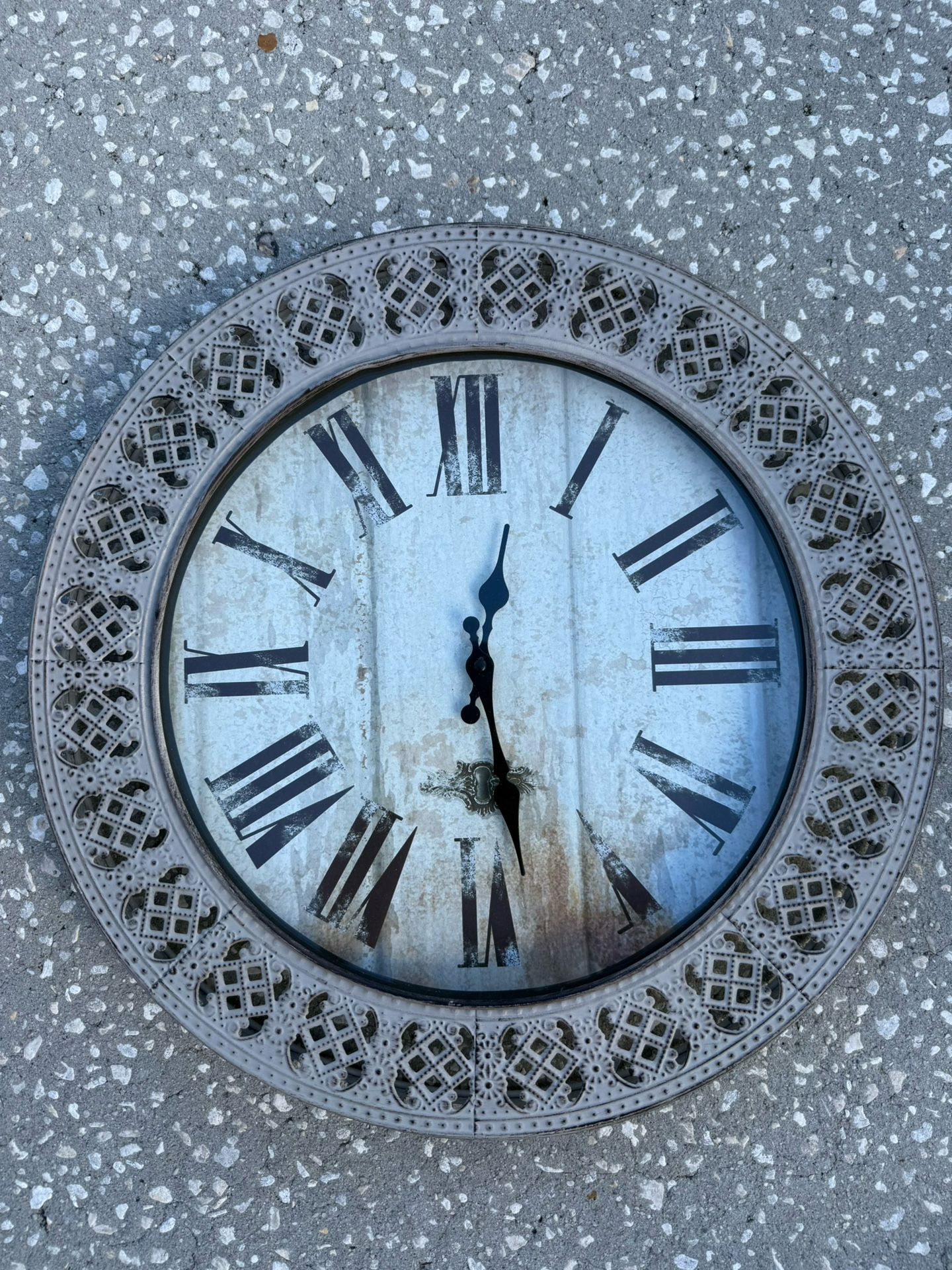 Functional Wall Clock Decor