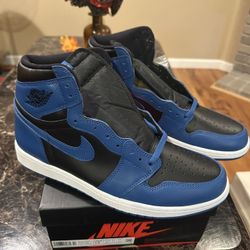 DS Jordan retro 1 Marina Blue Sz 12