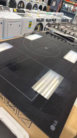 LG - 36-in Wide Built-In Electric Induction Smart Cooktop
