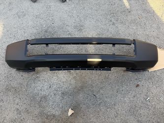 20-22 FORD F-250 F-350 FRONT BUMPER FACE BAR W/O FOG LAMP HOLE BLACK