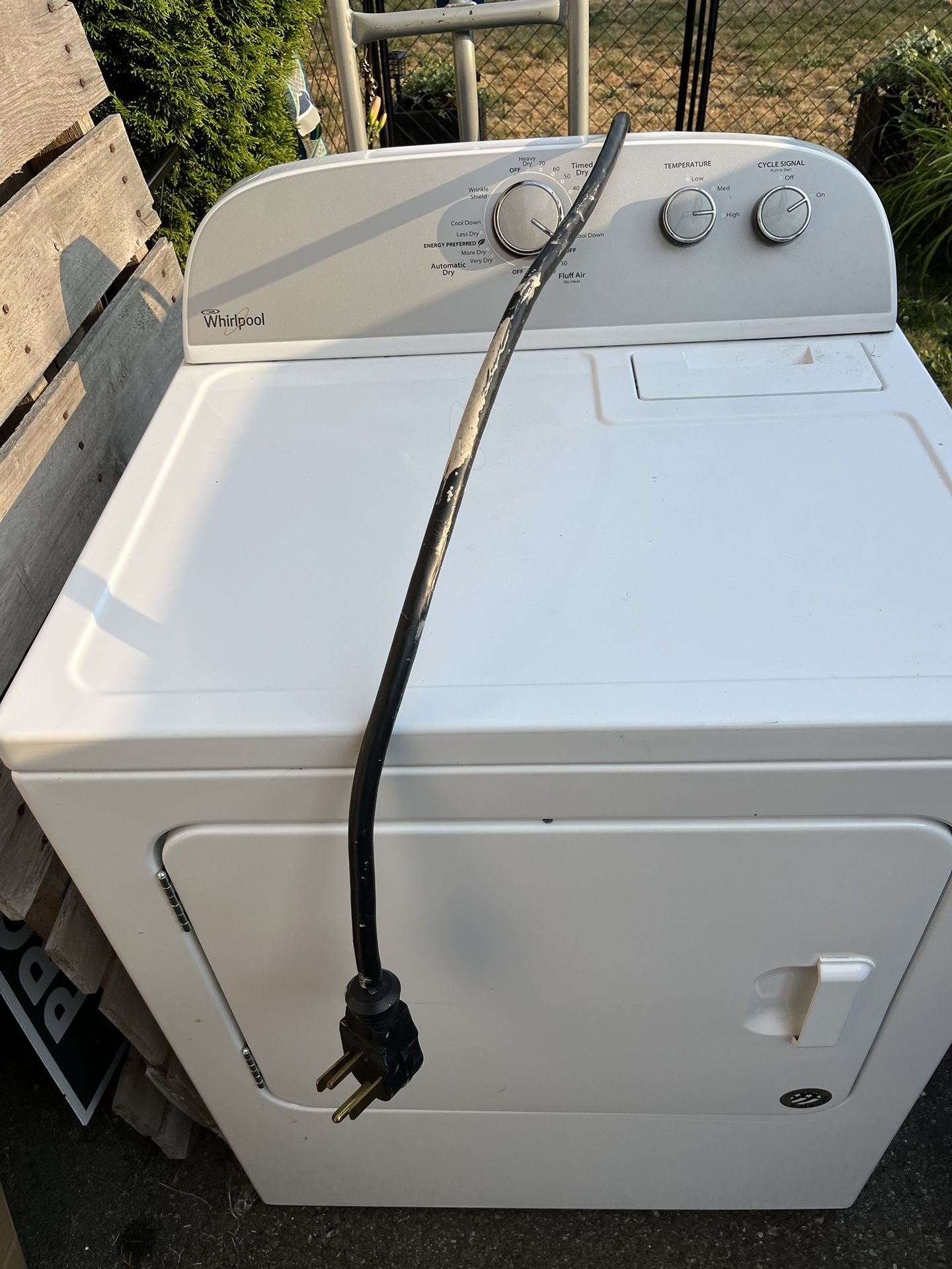 Whirlpool Dryer For Sale Needs Belt