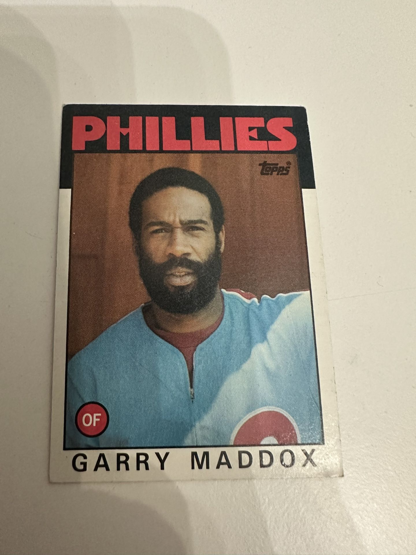 GARRY MADDOX - Phillies - 9 To 10 Condition - $ 10