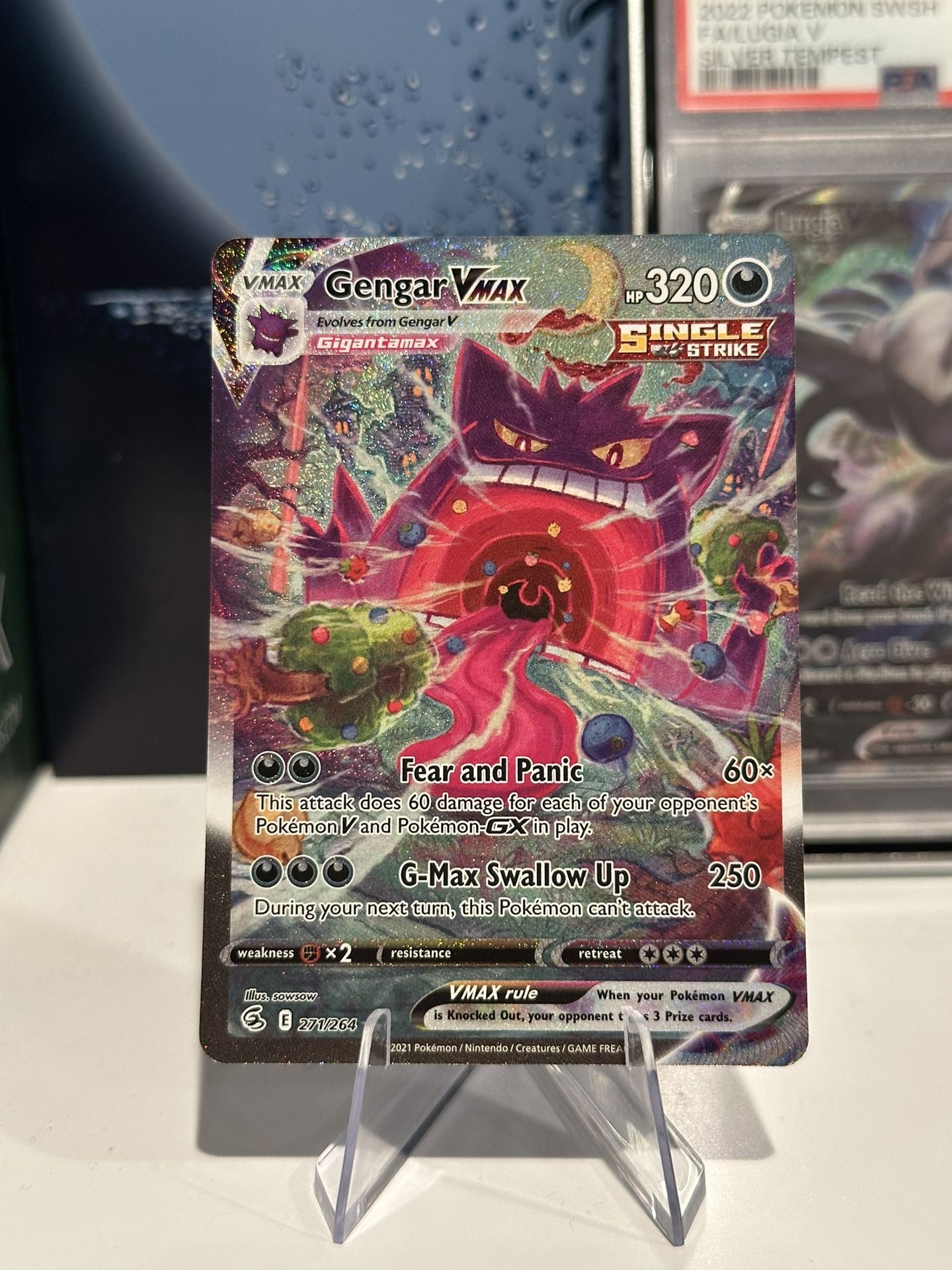 Pokemon Gengar VMAX Alt Art Ungraded - NM!!