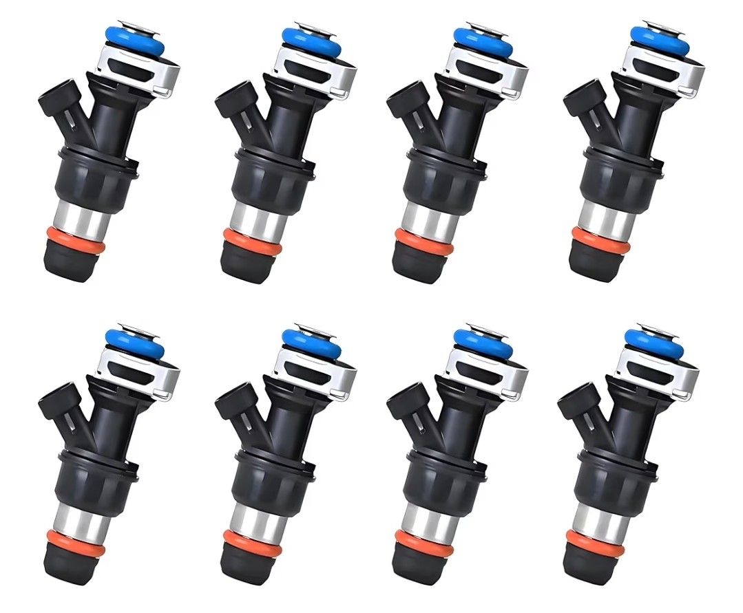 (contact info removed)8 (contact info removed)8 17113553 8 PCS Fuel Injectors Suit Compatible with 99-07 Che-vy Silvera-do GMC 4.8 5.3 6.0L