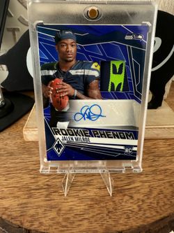 Jalen Milroe 2025 Phoenix #39 Rookie Phenoms Jersey Patch Autograph /49 PICK UP IN ORTING