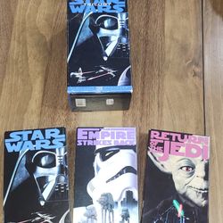 Star Wars Trilogy VHS Box Set 1995 Fox Digitally Mastered Complete