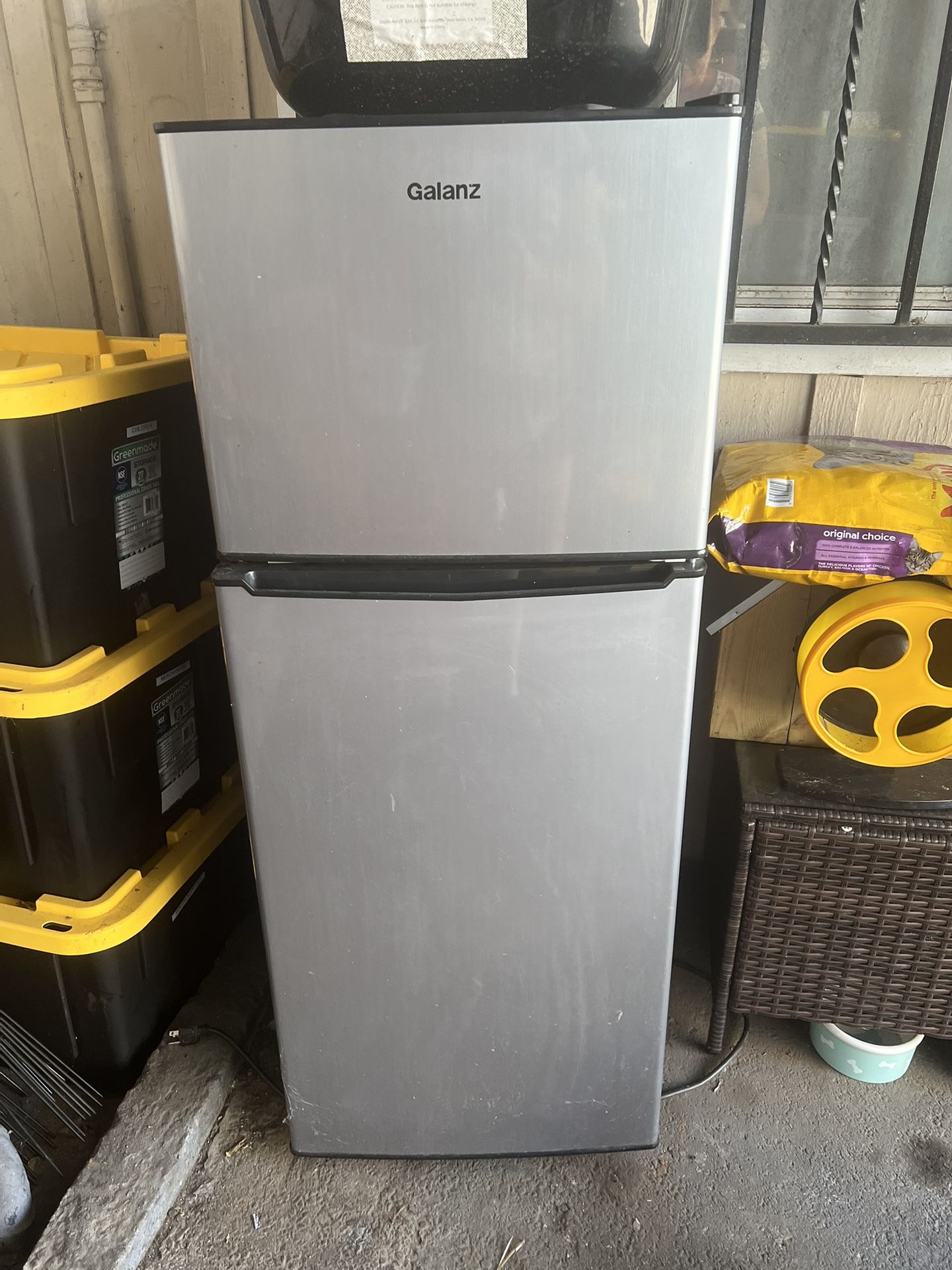Nice Working Office Fridge With Freezer Used For Four Months