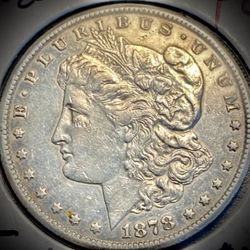 1878 CC Morgan Silver Dollar 