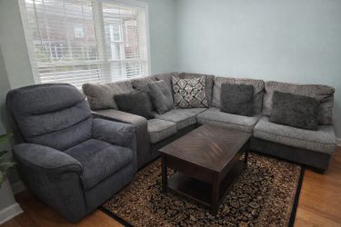 Sectional Sofa with Recliner by Ashley