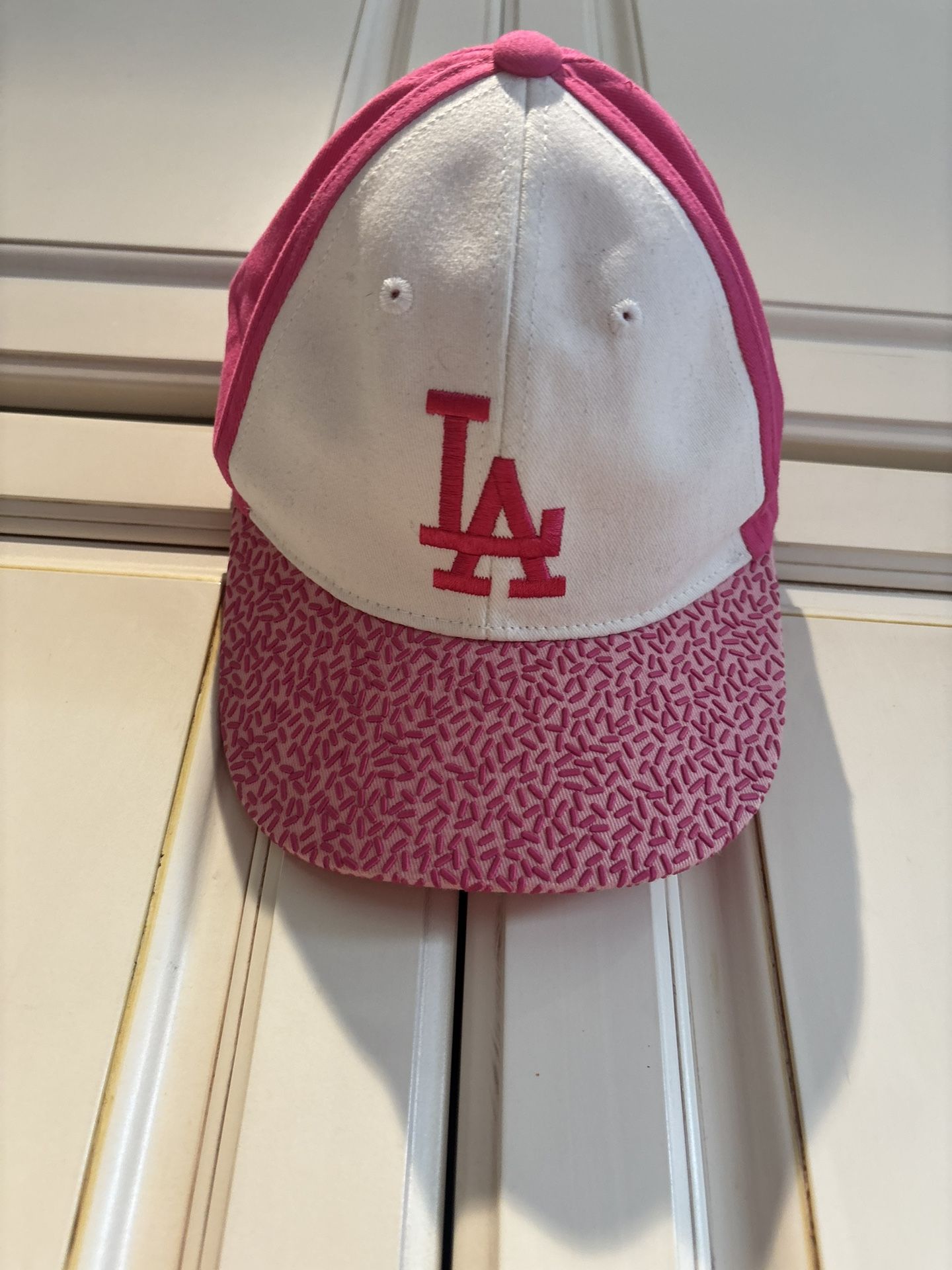LA Fan Favorite Girls Toddler Size Pink LA baseball cap