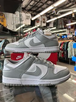 Nike Dunk Low White Light Smoke Grey