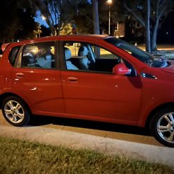 Chevrolet Aveo Red 2011 92000 miles