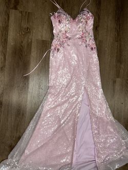 Pink Camille Le Vie Prom Dress