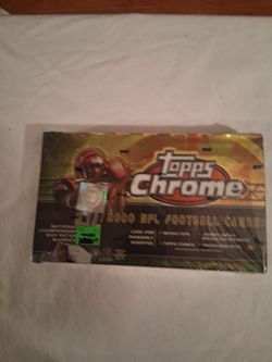 Topps chrome 2000 NFL Football cards