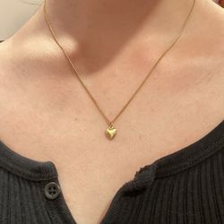 Heart Necklace from Brandy Melville