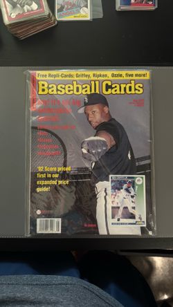 Baseball Cards Magazine May 1992 Bo Jackson Cover Vintage Collector Magazine