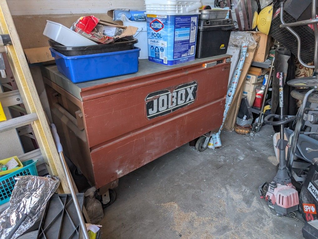 Job Box Toolbox Upgraded With Industrial Casters And Outlets