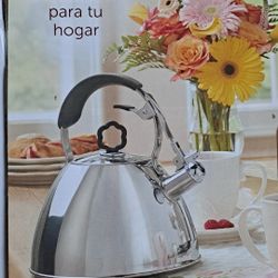 TETERA DE 2.5 QT CLÁSICA DE ACERO INOXIDABLE PRINCESS HOUSE ⚘️ 