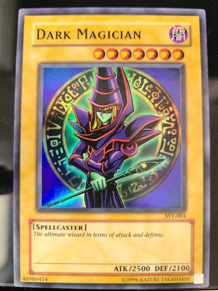 Dark Magician 1996 Kazuki Takahashi SYE-001 holographic