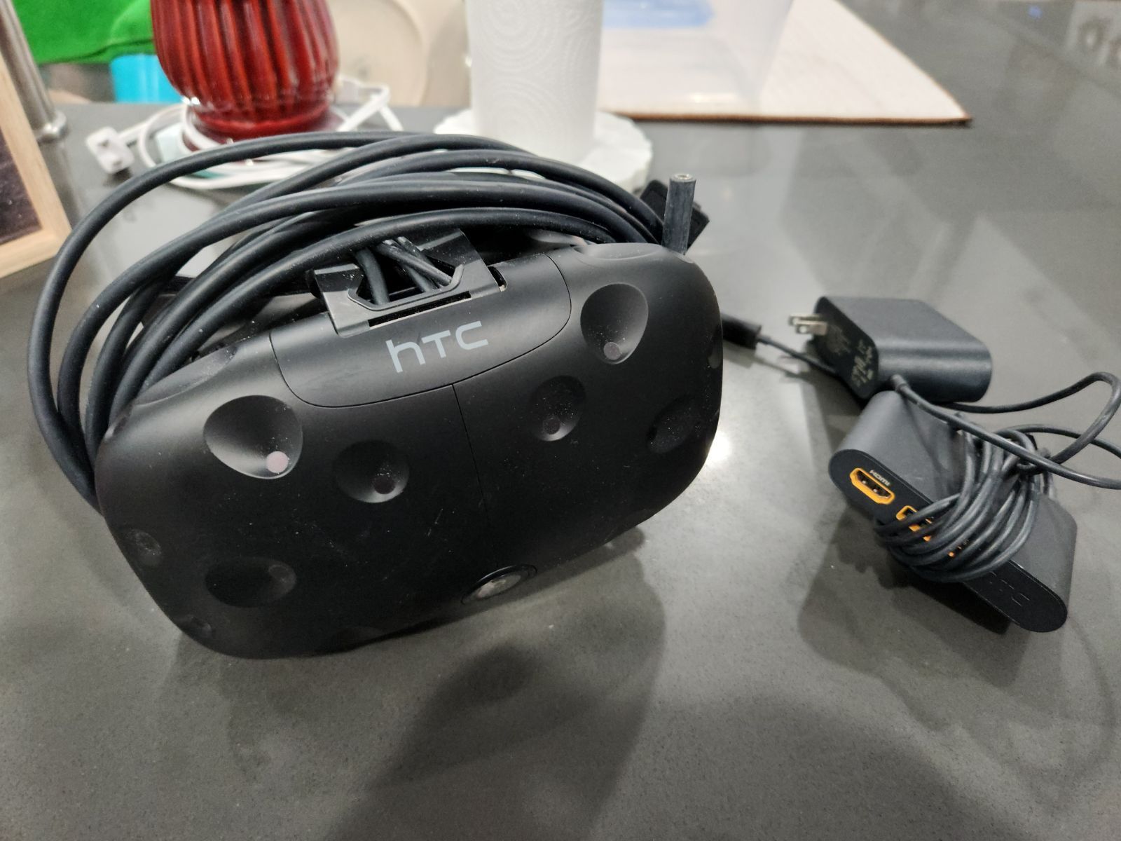 Original HTC Vive VR Headset & HDMI Adapter
