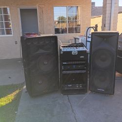 Gemini DJ Stereo System