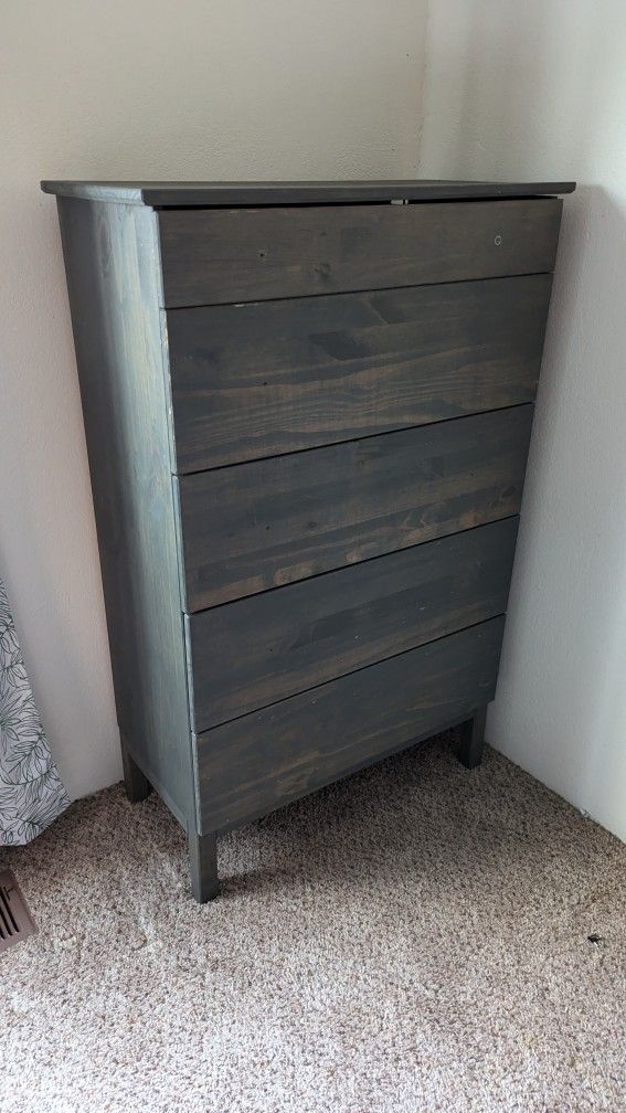 Ikea Tarva Dresser With Grey Stain