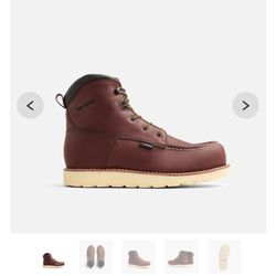 New Red Wing Work Boots