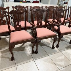 SET OF 10 CHAIRS Antique Classic 