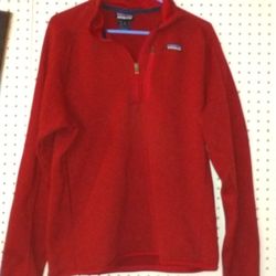 Unisex Adult Medium  Red Patagonia Jacket 
