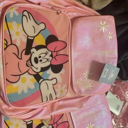 Girls minnie backpack