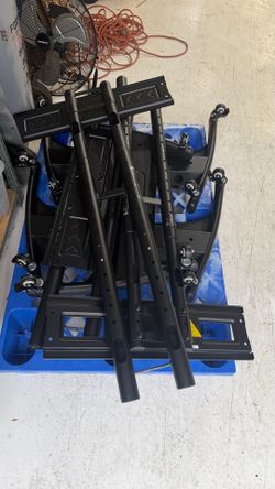 rolling TV stand
