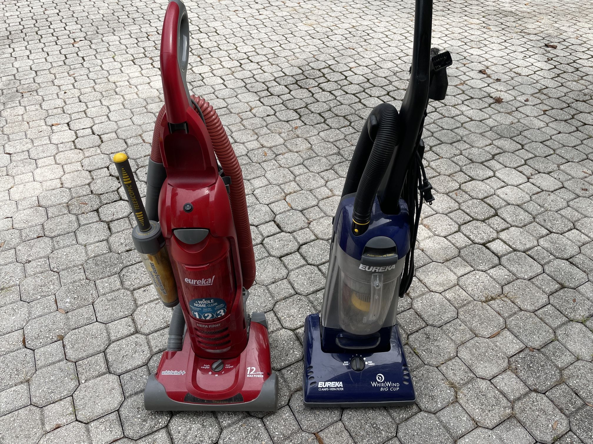 Eurica Bagless Vacuum Cleaners