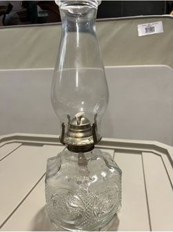 Vintage used  Very nice Oil Lamp