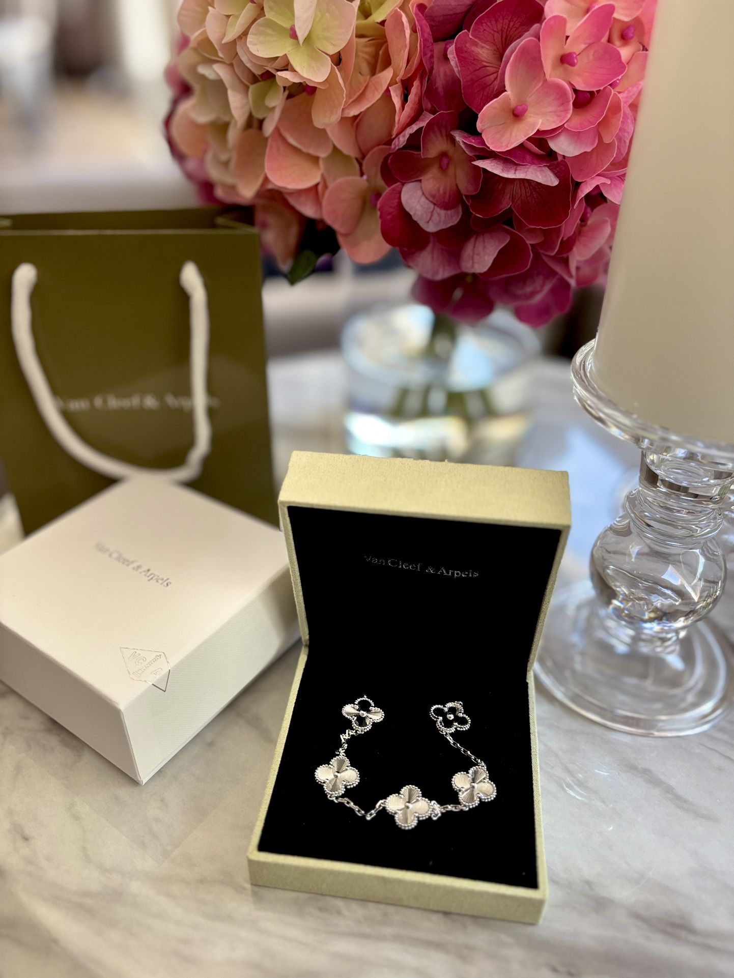 Van Cleef & Arpels Silver Plated Bracelet