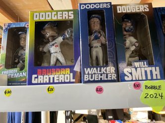 Los Angeles Dodgers 2024 SGA Bobbleheads