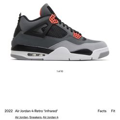 Jordan 4 Infrared Size 12