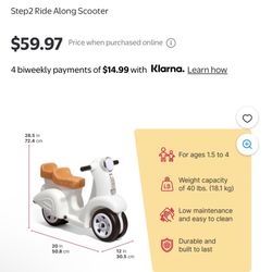 Step2 scooter