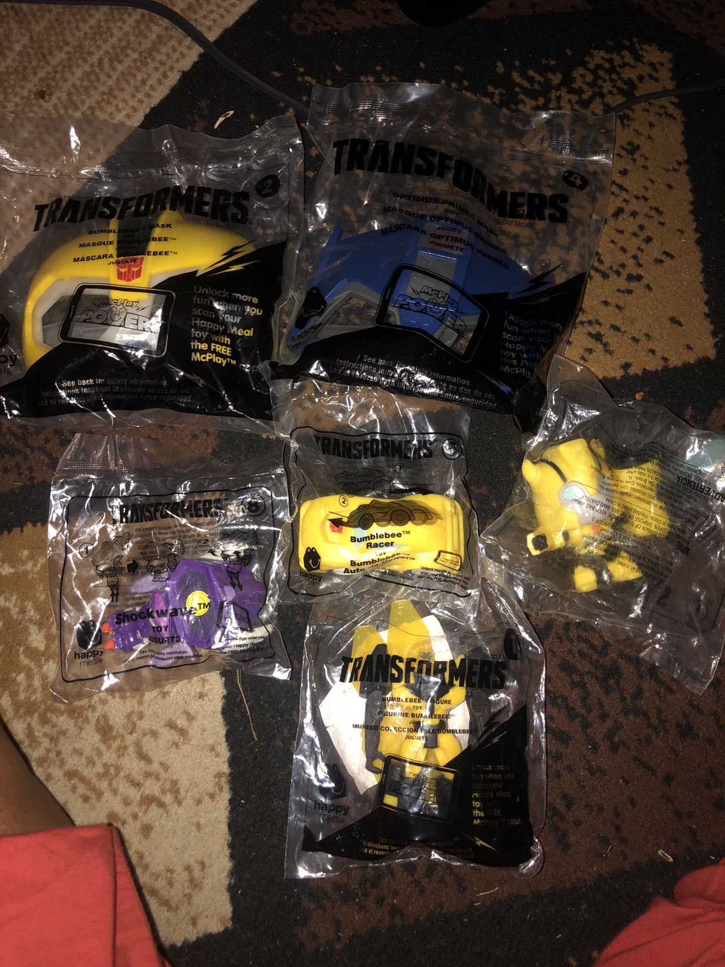 Mcdonald toy Transformer bundle
